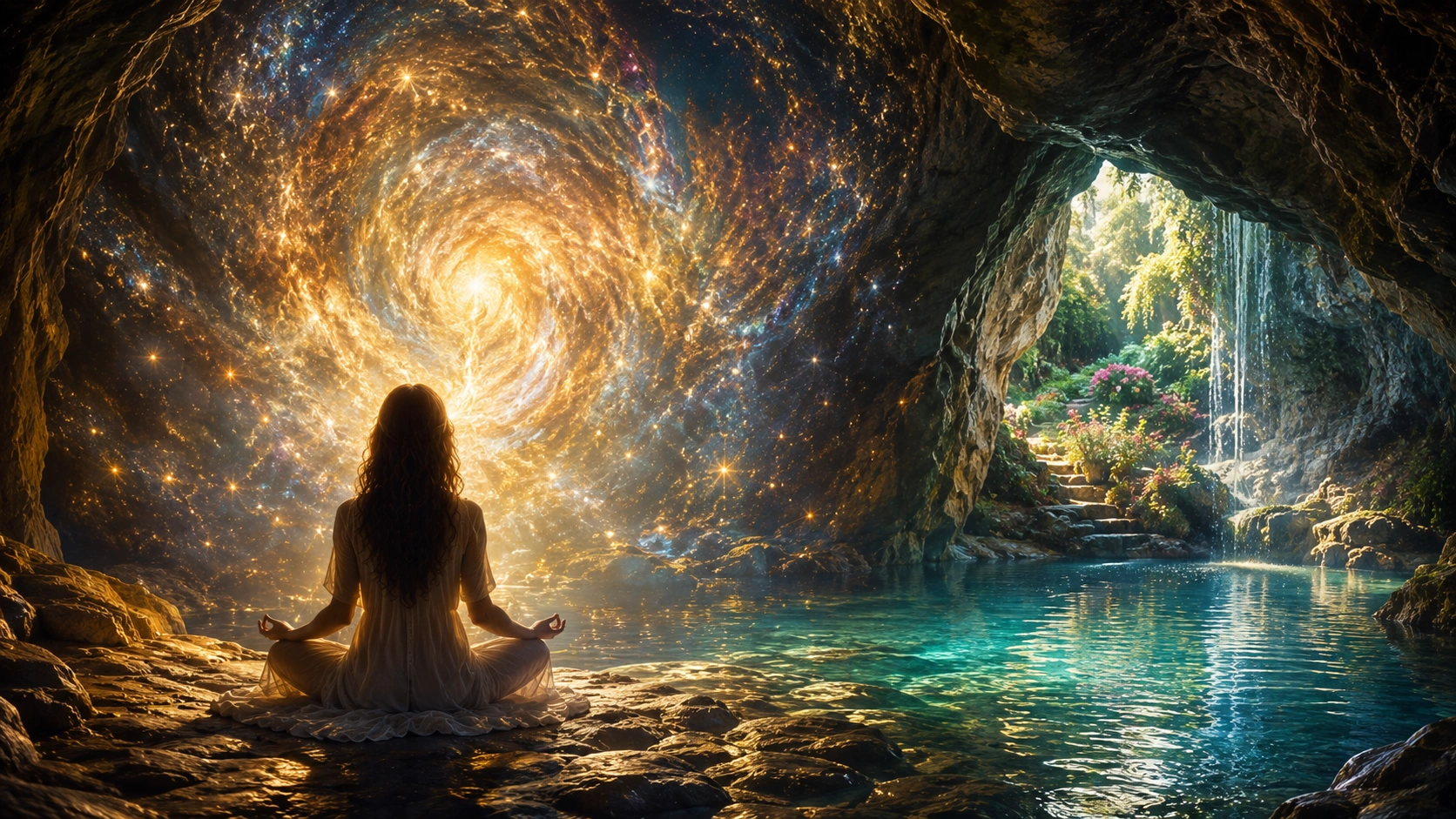 Když jsem se stala nekonečnem: Zážitek z meditace v jeskyni